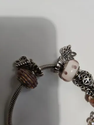 Pulsera Pandora Plata Casi Nueva