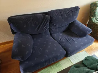 Sofá azul