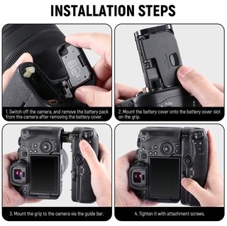 NEEWER Sostituzione impugnatura batteria Canon EOS