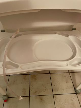 Bagnetto neonato Brevi con fasciatoio