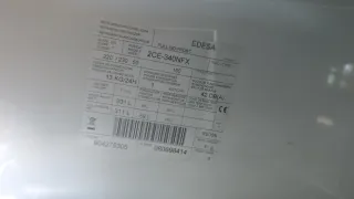 Frigorífico Edesa Acero Inox No Frost