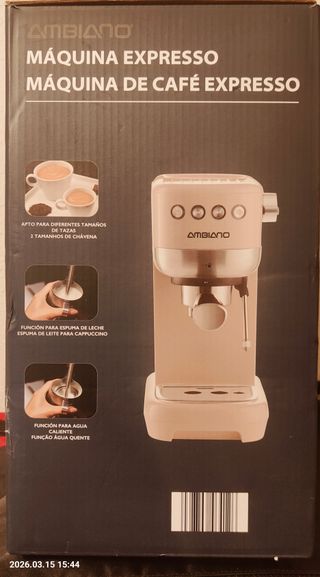 Cafetera Espresso AMBIANO Crema