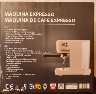 Cafetera Espresso AMBIANO Crema