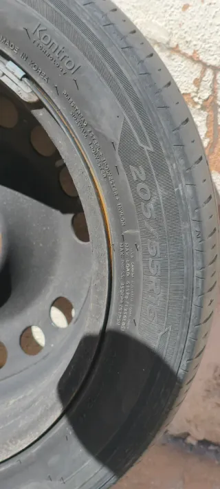 4 llantas con neumáticos Hankook R16