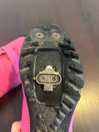 Zapatillas Ciclismo Bontrager T38 Rosa