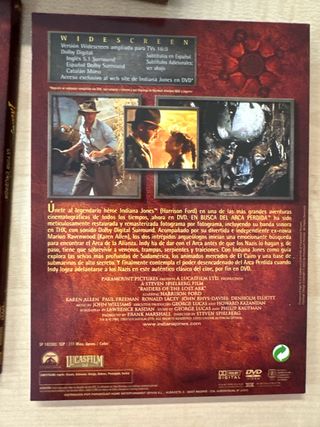 Indiana Jones Trilogía DVD (Español)