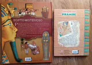 Lote 2 Libros Egipto intantiles
