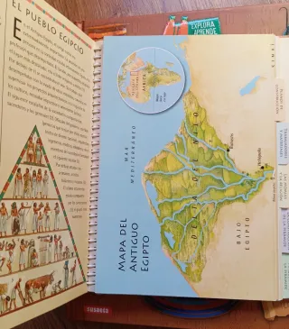 Lote 2 Libros Egipto intantiles