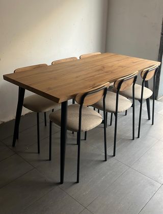NUEVO, A ESTRENAR!!! - Mesa Comedor + 6 Sillas