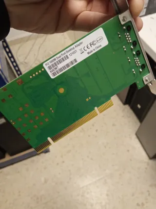 Lote 6 Tarjetas Ethernet PCI Dual Port 1000M