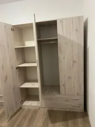 Armarios modular madera claro