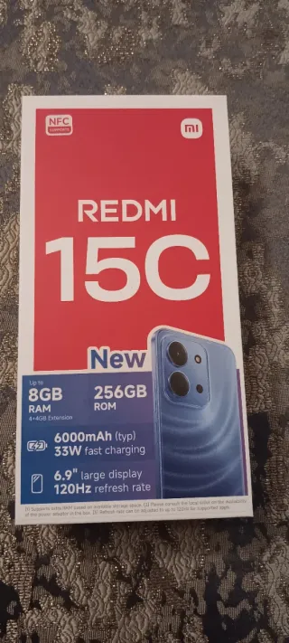 Xiaomi Redmi 15C 256GB Azul