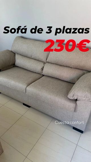 Sofá de 3 plazas 230€