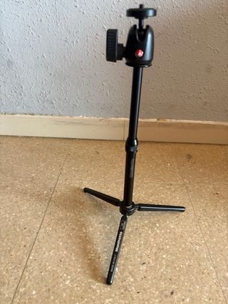 Trípode Manfrotto Mesa Poco Uso
