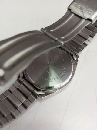 Reloj Casio WR50M Plata y Azul