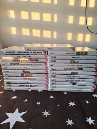 Juegos Wii 1x10€ - 3x25€