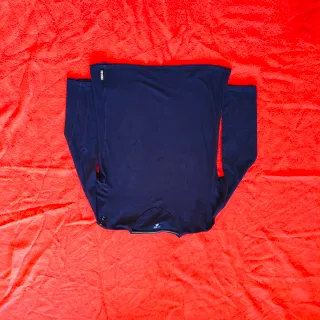 Armani Jeans Top Manga Larga Azul Talla L