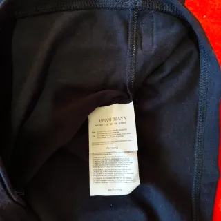 Armani Jeans Top Manga Larga Azul Talla L