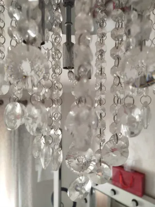 Lámpara de techo colgante de cristal(negociable)