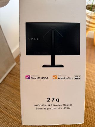 Monitor Gaming Omen 27q QHD 165Hz IPS