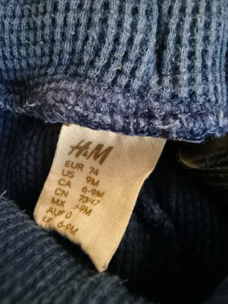 Set 5 pantaloni bimbo taglia 74 cm