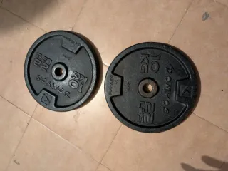 Discos Domyos de hierro fundido