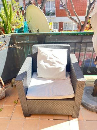 Conjunto Muebles Jardín para 4 personas