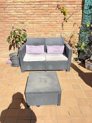 Conjunto Muebles Jardín para 4 personas