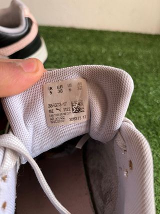 Zapatillas Puma Negras y Rosas