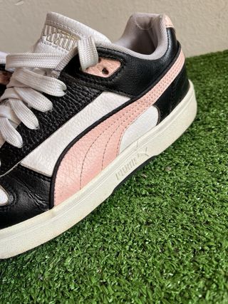 Zapatillas Puma Negras y Rosas
