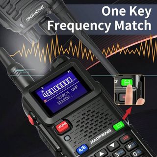 Walkie Talkie BAOFENG UV-5RM 10W Multi Band NOAA
