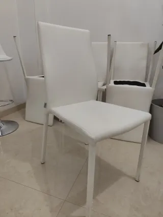 Sedie Friulsedie in pelle bianca