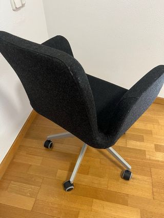 Silla de oficina Pratrick Ikea negra