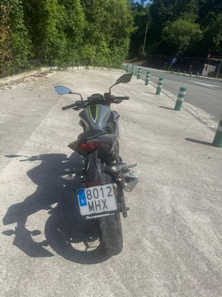 Kawasaki Z125 Naked Gris/Verde