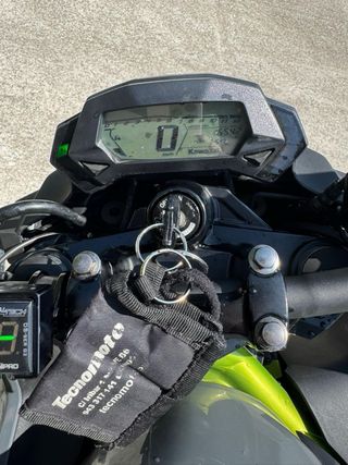 Kawasaki Z125 Naked Gris/Verde