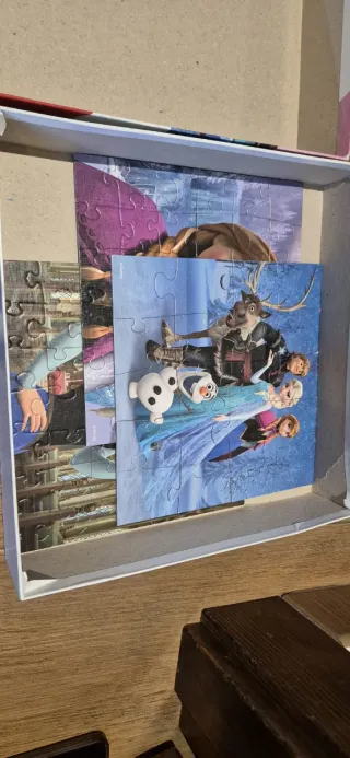 Puzzle Frozen 3 en 1 Trefl