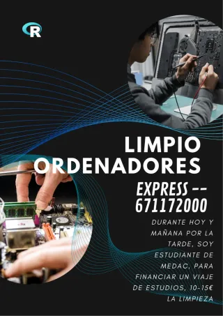 Mantenimiento de PCS, optimizo y reparo