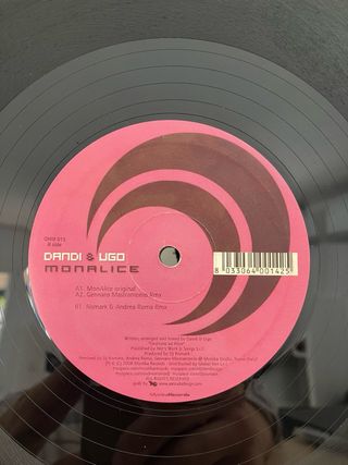 Dandi & Ugo - MonAlice Vinilo