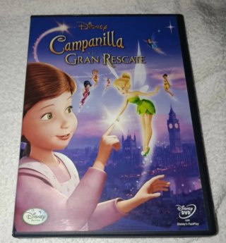 Lote 3 DVD "Campanilla"/Walt Disney