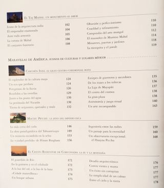 Libro grande 8 Maravillas del mundo