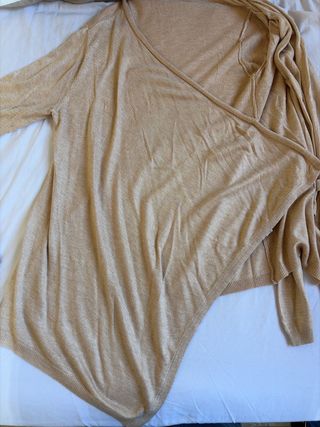 Chaqueta punto asimétrica Lefties Talla M