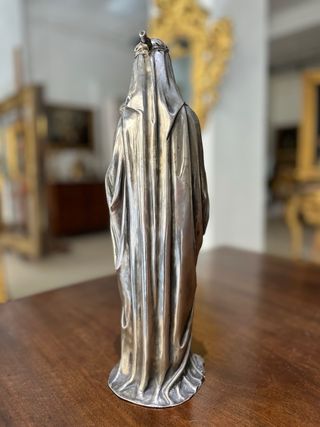 Virgen con Niño Plata - Siglo XIX