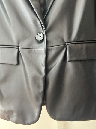 Blazer Pull& Bear Negro Talla XS