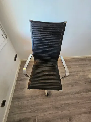 Silla Escritorio Giratoria Negra