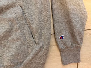 Felpa Champion Grigia Mezza Zip