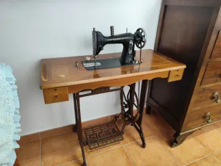 Máquina de coser antigua Sigma
