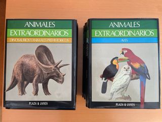 Colecc. ANIMALES EXTRAORDINARIOS Plaza & Janés.