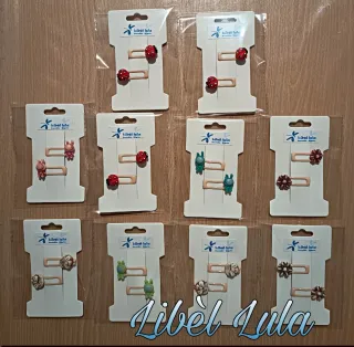 Orquídeas artesanales para el pelo  porcelana fría