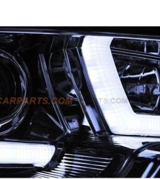 Faros Volkswagen T5 GP Tipo U LED Cromado