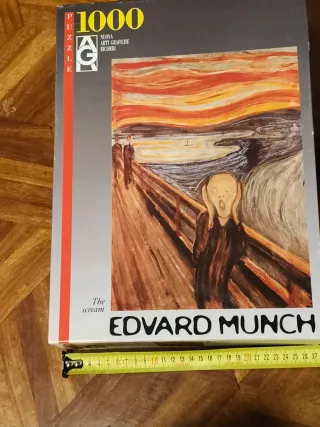 Puzzle El Grito de Munch - 1000 piezas